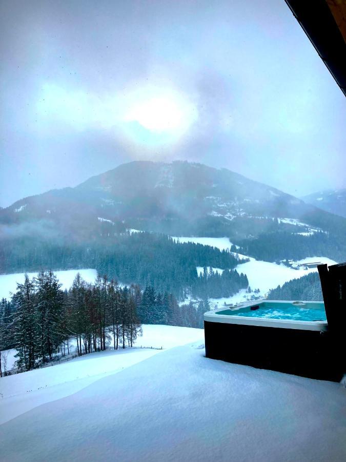 Chalet Bergblick Sankt Blasen Bagian luar foto