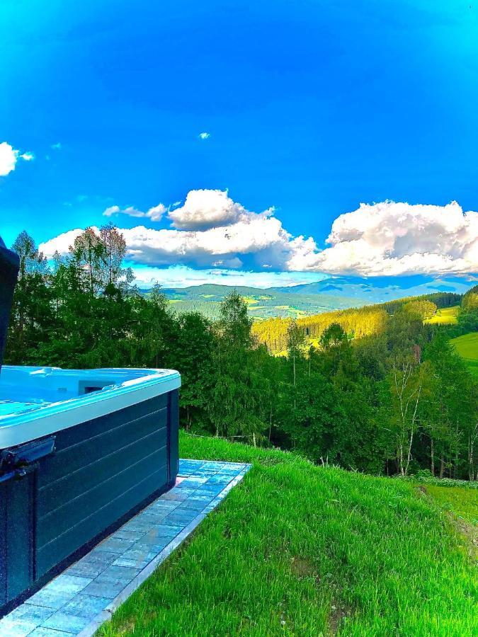 Chalet Bergblick Sankt Blasen Bagian luar foto