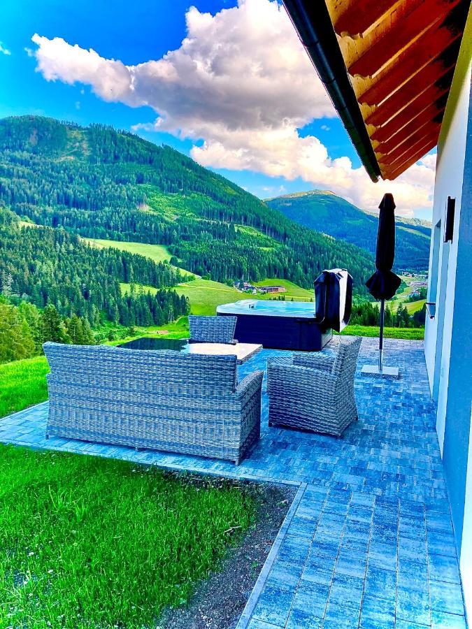 Chalet Bergblick Sankt Blasen Bagian luar foto