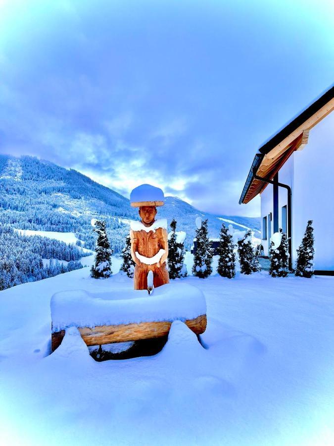 Chalet Bergblick Sankt Blasen Bagian luar foto